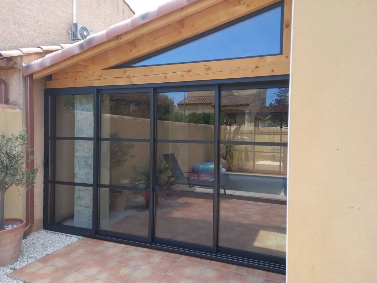 Fenêtre mixte bois-aluminium Hérault