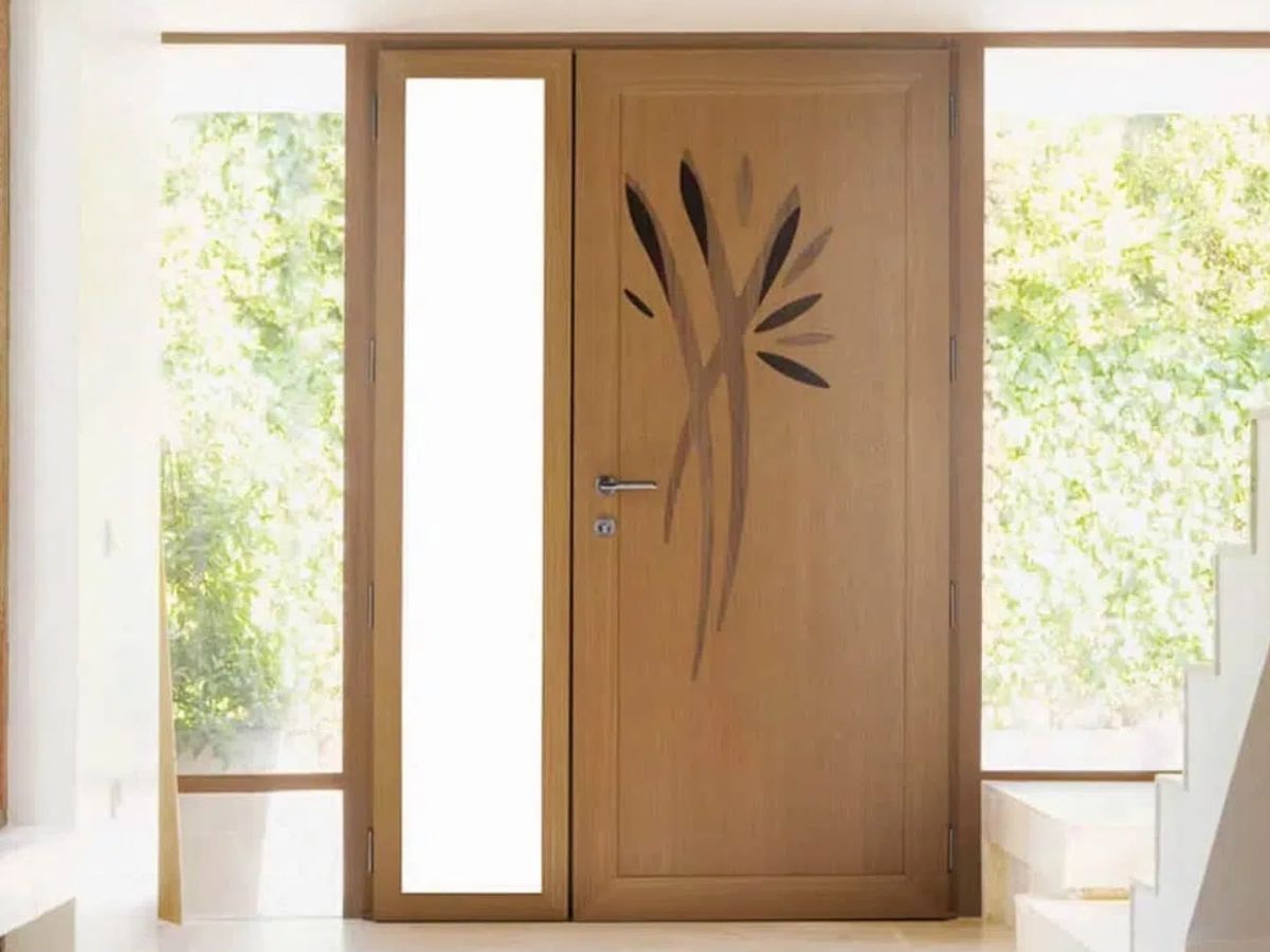 Porte d'entrée mixte sur mesure Hérault